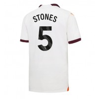 Maglie da calcio Manchester City John Stones #5 Seconda Maglia 2023-24 Manica Corta
